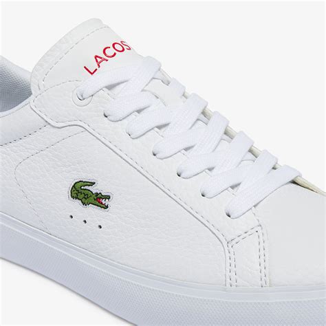 Lacoste Women's Powercourt Leather Sneaker .